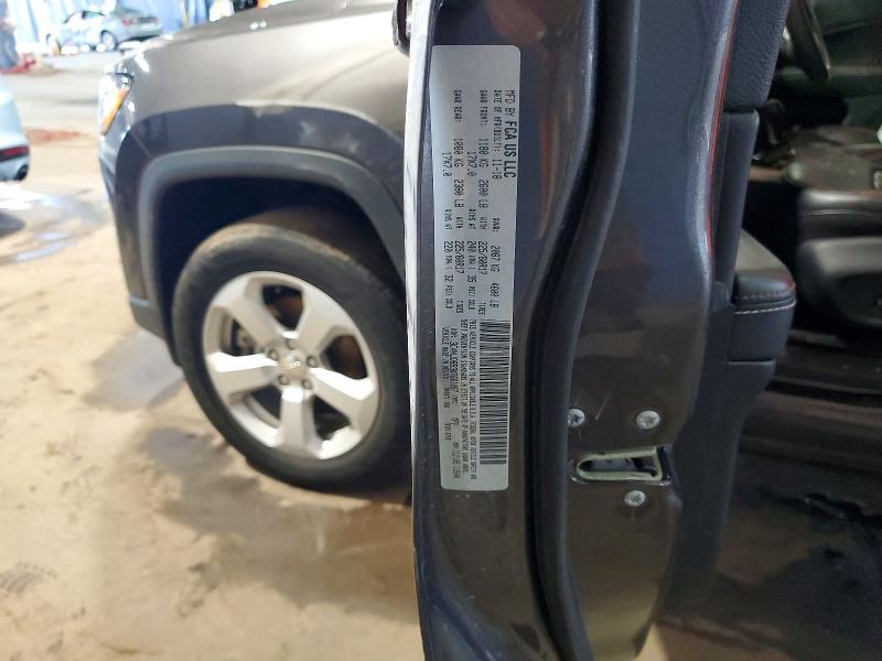 54601206 :رقم المزاد ، 3C4NJDBB3KT661097 vin ، 2019 Jeep Compass مزاد بيع