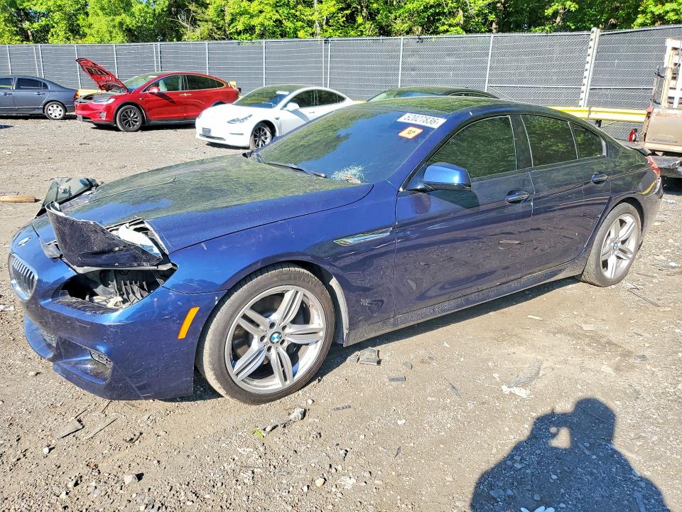 52027836 :رقم المزاد ، WBA6B8C50FD453768 vin ، 2015 Bmw 640 مزاد بيع