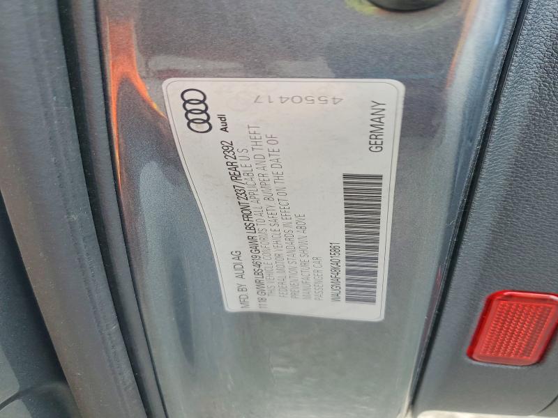 Aukcja sprzedaży 2019 Audi A4, vin: WAUGMAF48KA015861, numer aukcji: 52889216