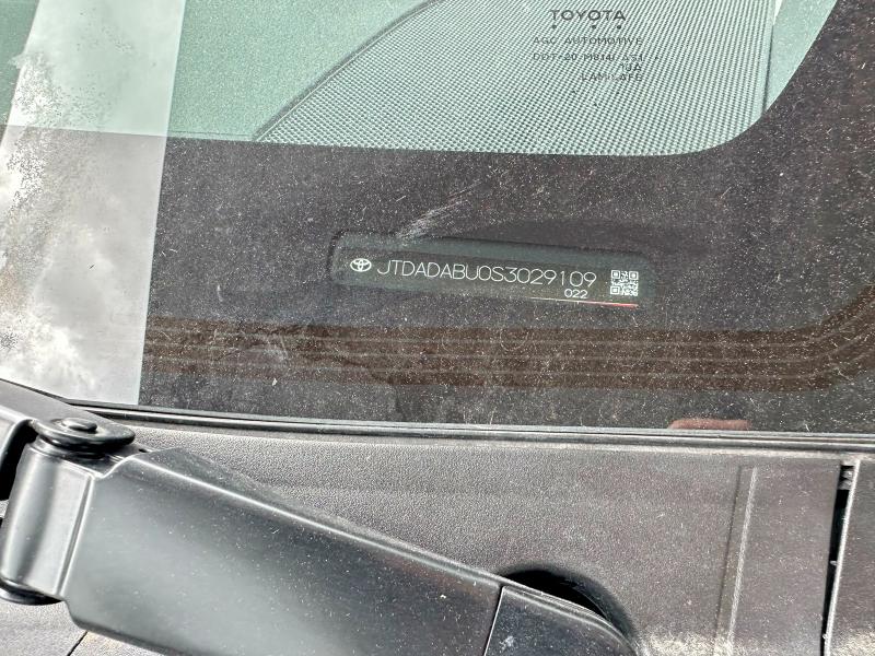 54210136 :رقم المزاد ، JTDADABU0S3029109 vin ، 2025 Toyota Prius مزاد بيع