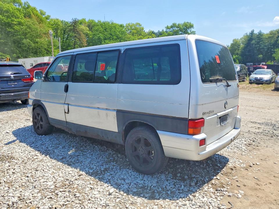 2001 Volkswagen Eurovan მანქანა იყიდება აუქციონზე, vin: WV2KB47021H154195, აუქციონის ნომერი: 54262786