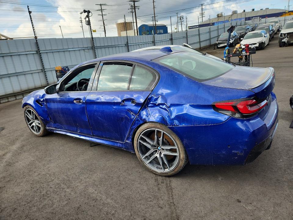 2022 Bmw M5 მანქანა იყიდება აუქციონზე, vin: WBS83CH05NCH70776, აუქციონის ნომერი: 52031526