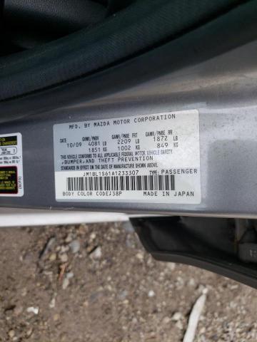 Aukcja sprzedaży 2010 Mazda 3 S, vin: JM1BL1S61A1233307, numer aukcji: 57250623