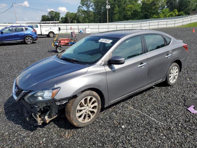 55916823 :رقم المزاد ، 3N1AB7AP7KY372210 vin ، 2019 Nissan Sentra S مزاد بيع