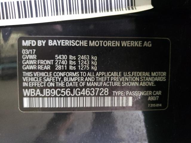Aukcja sprzedaży 2018 Bmw M550xi, vin: WBAJB9C56JG463728, numer aukcji: 55609173