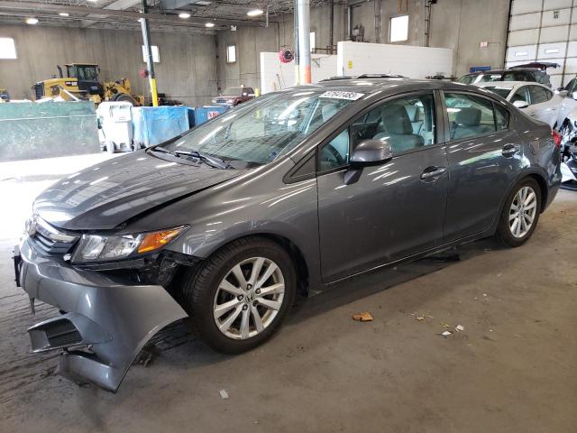 2012 Honda Civic Ex მანქანა იყიდება აუქციონზე, vin: 19XFB2F80CE015770, აუქციონის ნომერი: 57641483
