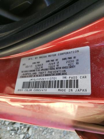 57341023 :رقم المزاد ، JM1GJ1V52E1113701 vin ، 2014 Mazda 6 Touring مزاد بيع