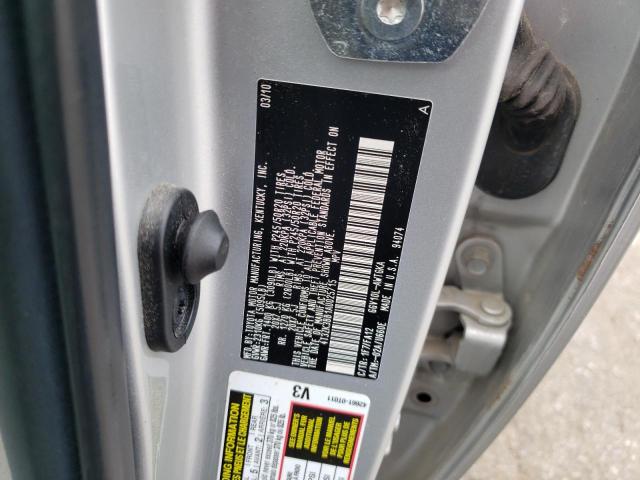 55490373 :رقم المزاد ، 4T3ZK3BB1AU025715 vin ، 2010 Toyota Venza مزاد بيع