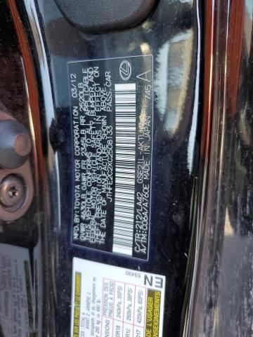 58258523 :رقم المزاد ، JTHFE2C2XC2508133 vin ، 2012 Lexus Is 350 مزاد بيع
