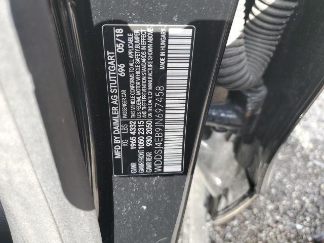 2018 Mercedes-benz Cla 250 მანქანა იყიდება აუქციონზე, vin: WDDSJ4EB9JN697458, აუქციონის ნომერი: 55844403
