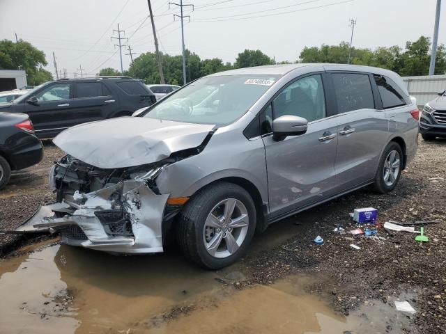 55740833 :رقم المزاد ، 5FNRL6H70LB063995 vin ، 2020 Honda Odyssey Exl مزاد بيع