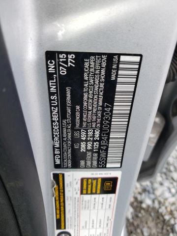 56443243 :رقم المزاد ، 55SWF4JB4FU093047 vin ، 2015 Mercedes-benz C 300 مزاد بيع
