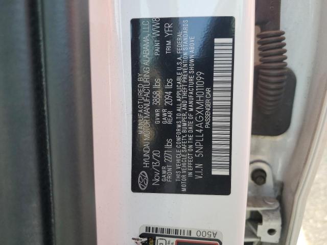 Aukcja sprzedaży 2021 Hyundai Elantra Se, vin: 5NPLL4AGXMH011099, numer aukcji: 57620873