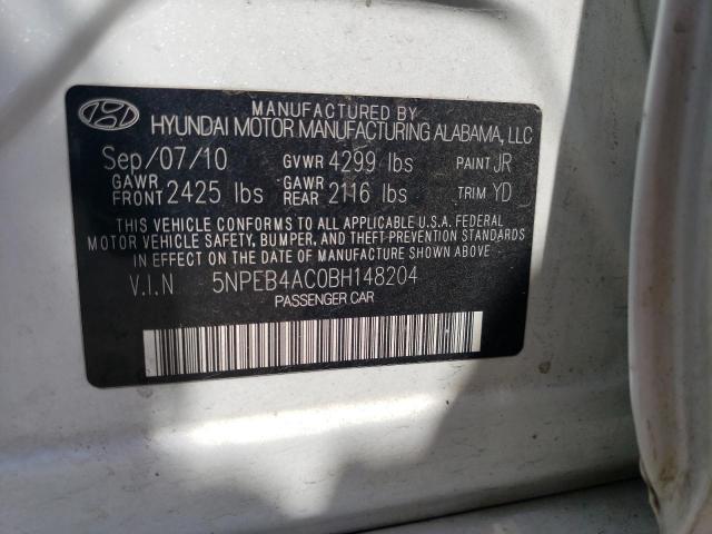 Продаж на аукціоні авто 2011 Hyundai Sonata Gls, vin: 5NPEB4AC0BH148204, номер лоту: 54461833