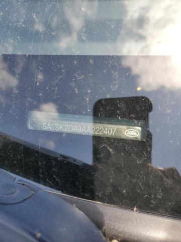 Продаж на аукціоні авто 2010 Land Rover Range Rover Sport Lux, vin: SALSK2D49AA222407, номер лоту: 54958143