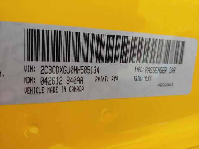 Продаж на аукціоні авто 2017 Dodge Charger R/t 392, vin: 2C3CDXGJ0HH585134, номер лоту: 58482033