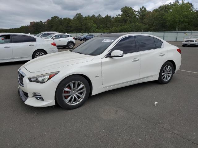 2016 Infiniti Q50 Premium მანქანა იყიდება აუქციონზე, vin: JN1EV7AP1GM300390, აუქციონის ნომერი: 55023753