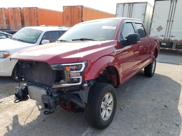 2018 Ford F150 Supercrew მანქანა იყიდება აუქციონზე, vin: 1FTEW1EP0JFD69262, აუქციონის ნომერი: 53245223