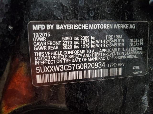 Продаж на аукціоні авто 2016 Bmw X4 Xdrive28i, vin: 5UXXW3C57G0R20934, номер лоту: 55412593