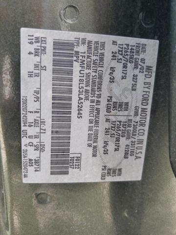 Aukcja sprzedaży 2003 Ford Expedition Eddie Bauer, vin: 1FMFU18L53LA52645, numer aukcji: 55832283