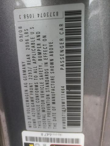 Продаж на аукціоні авто 2009 Volkswagen Rabbit, vin: WVWBB71K69W111464, номер лоту: 57113743