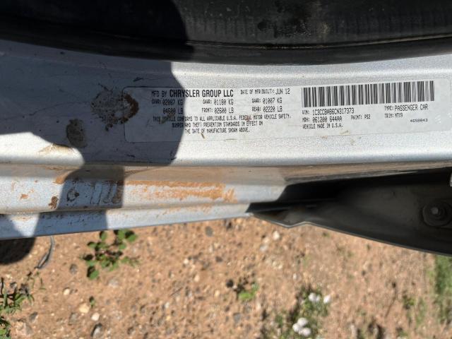 2012 Chrysler 200 Lx მანქანა იყიდება აუქციონზე, vin: 1C3CCBAB6CN317373, აუქციონის ნომერი: 56507813