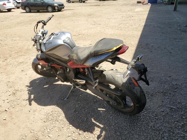2015 Triumph Motorcycle Street Triple R მანქანა იყიდება აუქციონზე, vin: SMTL03NEXFT657917, აუქციონის ნომერი: 56364433