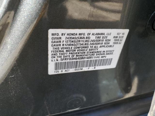 Aukcja sprzedaży 2016 Acura Mdx Technology, vin: 5FRYD3H64GB014091, numer aukcji: 56186813