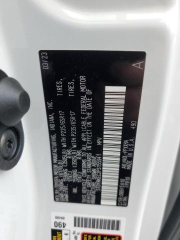54802233 :رقم المزاد ، 5TDYRKEC2PS155941 vin ، 2023 Toyota Sienna Xle مزاد بيع