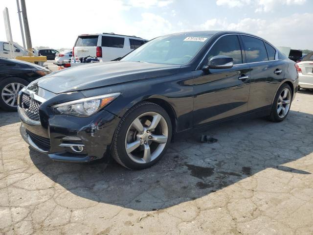 57915293 :رقم المزاد ، JN1BV7AP3EM673981 vin ، 2014 Infiniti Q50 Base مزاد بيع