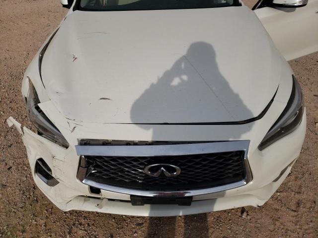 2018 Infiniti Q50 Luxe მანქანა იყიდება აუქციონზე, vin: JN1EV7AP8JM359928, აუქციონის ნომერი: 57394293