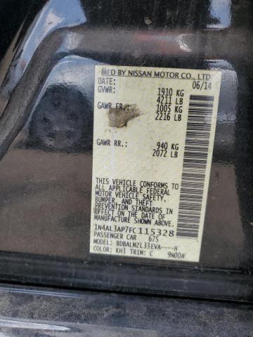 Aukcja sprzedaży 2015 Nissan Altima 2.5, vin: 1N4AL3AP7FC115328, numer aukcji: 54810403