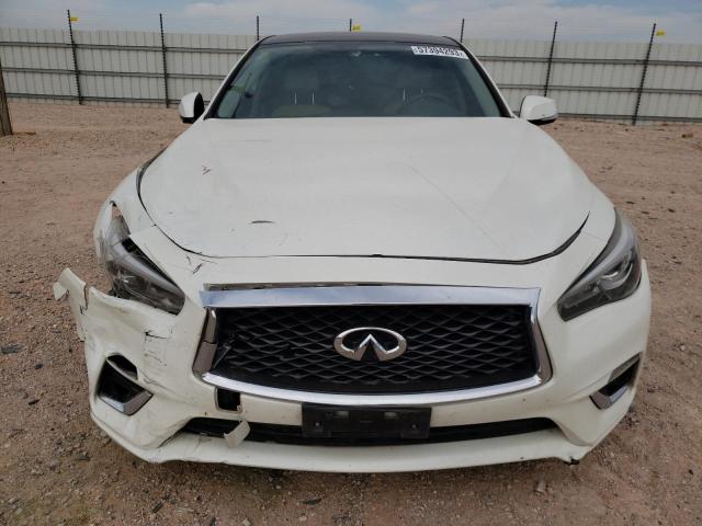 2018 Infiniti Q50 Luxe მანქანა იყიდება აუქციონზე, vin: JN1EV7AP8JM359928, აუქციონის ნომერი: 57394293