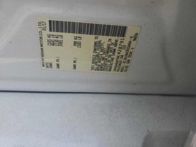 2017 Nissan Maxima 3.5s მანქანა იყიდება აუქციონზე, vin: 1N4AA6AP3HC428791, აუქციონის ნომერი: 54151123