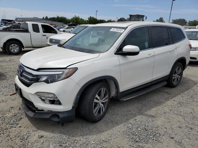 54720253 :رقم المزاد ، 5FNYF5H52JB020929 vin ، 2018 Honda Pilot Exl مزاد بيع