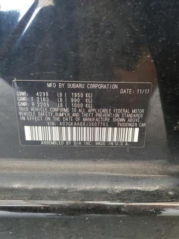 Aukcja sprzedaży 2018 Subaru Impreza, vin: 4S3GKAA68J3607765, numer aukcji: 54722183