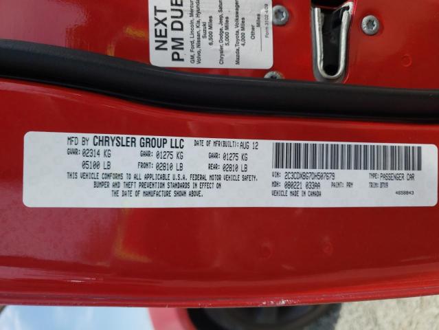 Aukcja sprzedaży 2013 Dodge Charger Se, vin: 2C3CDXBG7DH507679, numer aukcji: 55032923