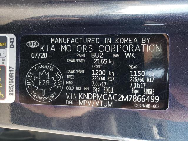 56135163 :رقم المزاد ، KNDPMCAC2M7866499 vin ، 2021 Kia Sportage مزاد بيع
