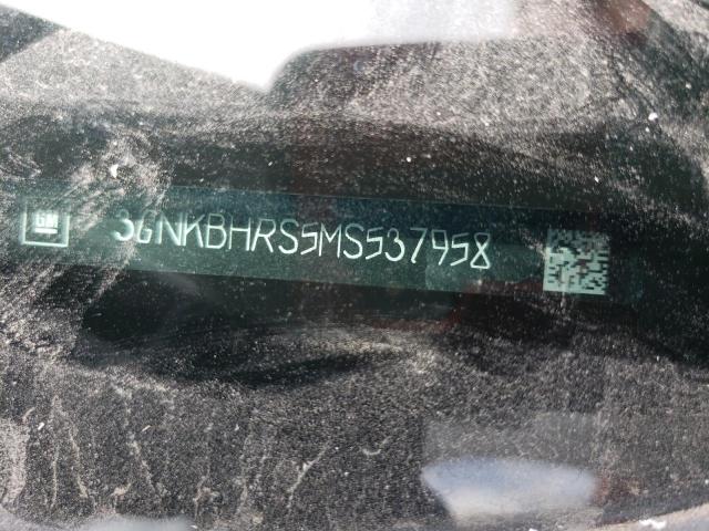 55341663 :رقم المزاد ، 3GNKBHRS5MS537958 vin ، 2021 Chevrolet Blazer 2lt مزاد بيع