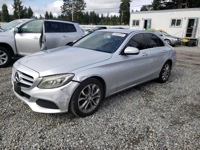 56443243 :رقم المزاد ، 55SWF4JB4FU093047 vin ، 2015 Mercedes-benz C 300 مزاد بيع