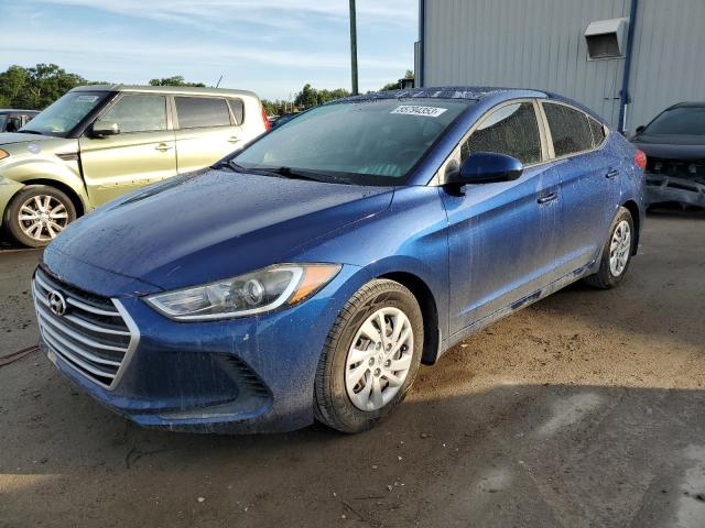 2018 Hyundai Elantra Se მანქანა იყიდება აუქციონზე, vin: 5NPD74LF0JH307046, აუქციონის ნომერი: 55794353