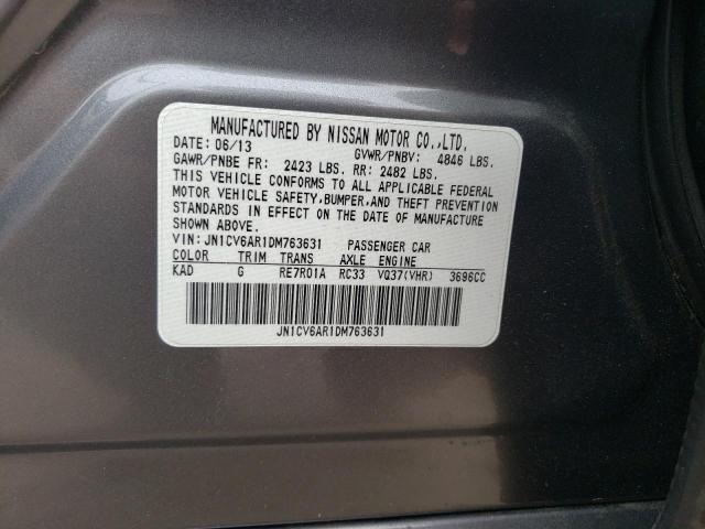Продажа на аукционе авто 2013 Infiniti G37, vin: JN1CV6AR1DM763631, номер лота: 57295133