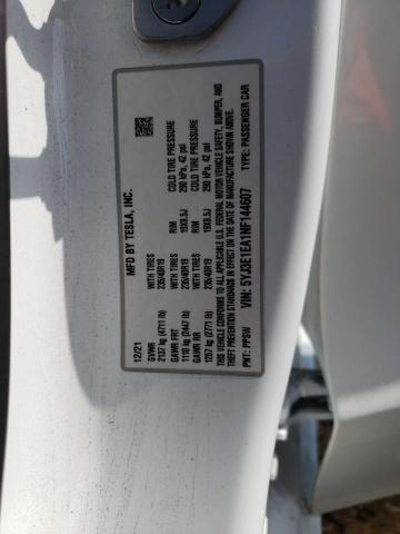 55322613 :رقم المزاد ، 5YJ3E1EA1NF144607 vin ، 2022 Tesla Model 3 مزاد بيع