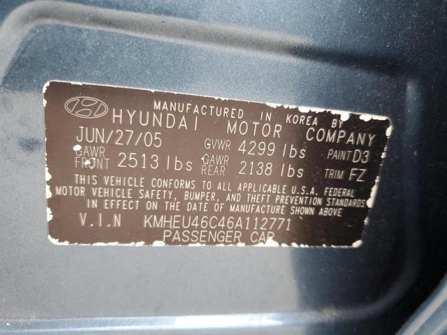 Продаж на аукціоні авто 2006 Hyundai Sonata Gls, vin: KMHEU46C46A112771, номер лоту: 56444023