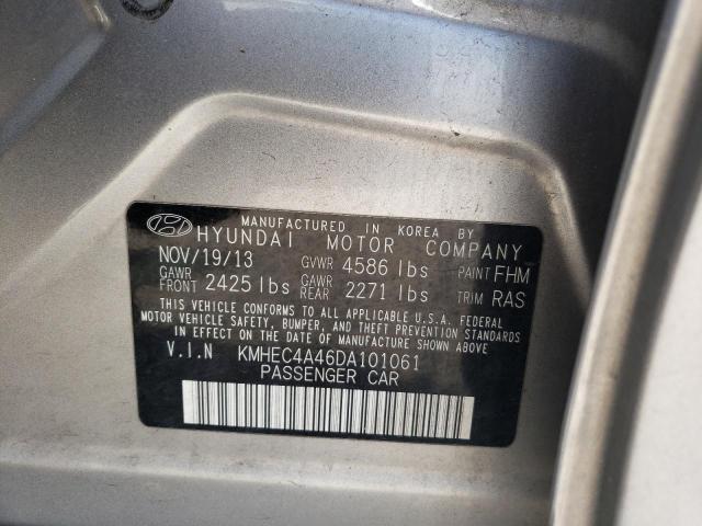 Продаж на аукціоні авто 2013 Hyundai Sonata Hybrid, vin: KMHEC4A46DA101061, номер лоту: 58130173