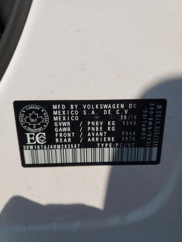Продаж на аукціоні авто 2017 Volkswagen Jetta S, vin: 3VW167AJ4HM263567, номер лоту: 58161703