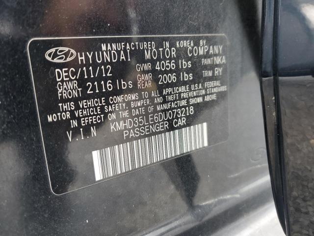 2013 Hyundai Elantra Gt მანქანა იყიდება აუქციონზე, vin: KMHD35LE6DU073218, აუქციონის ნომერი: 57985153