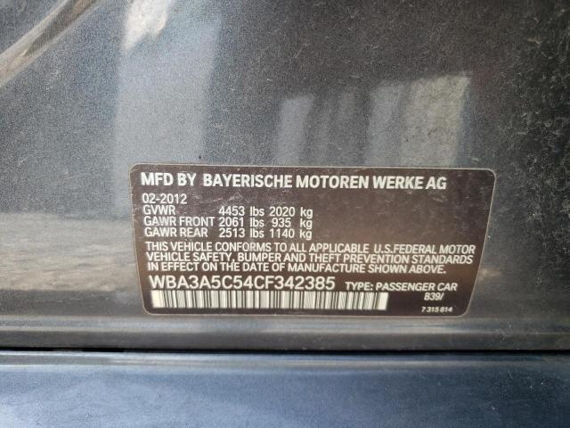 Продажа на аукционе авто 2012 Bmw 328 I, vin: WBA3A5C54CF342385, номер лота: 55995023