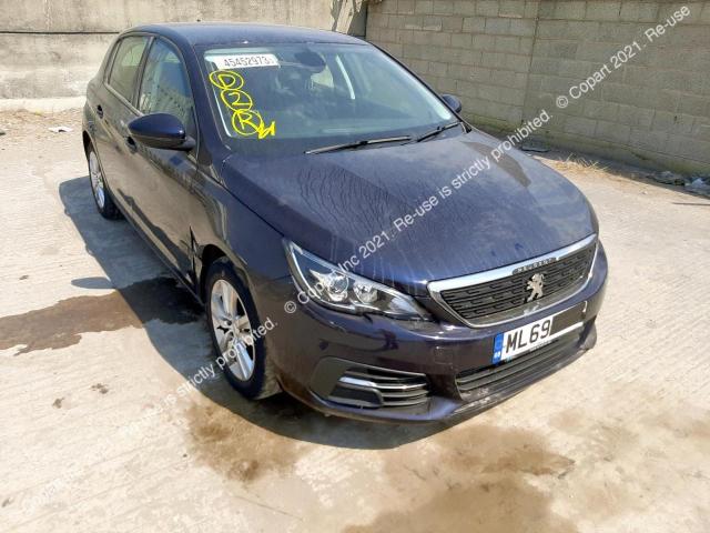 Aukcja sprzedaży 2019 Peugeot 308 Active, vin: VF3LBYHZPKS367163, numer aukcji: 45452973