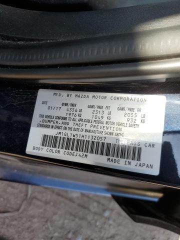 Aukcja sprzedaży 2017 Mazda 6 Grand Touring, vin: JM1GL1W51H1132057, numer aukcji: 55868853